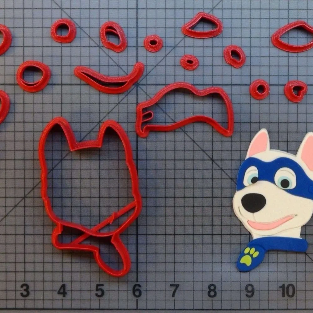 Paw Patrol Apollo Cookie/Fondant Cutter 3”